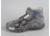 Kožené kotníčkové sandálky, sandály zn. ESSI S3050 (šedá).